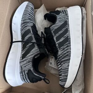 Adidas Black and White Sneakers